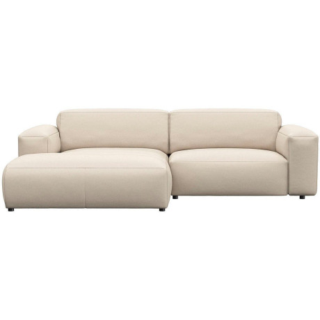 FLEXLUX Hoekbank Lucera Chaise longue rechts of links, L-vorm, comfortabel