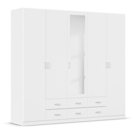 rauch Kledingkast Kast Garderobe Wasmand GAMMA in 3 Breedtes veel opbergruimte met 6 lades, met spiegel topseller made in germany