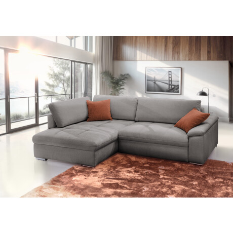 exxpo - sofa fashion Hoekbank Casa Grande incl. bedfunctie, bedlade en rugkussen, comfortabel