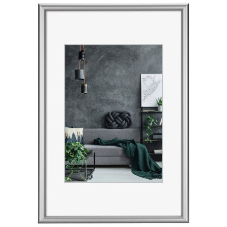 Hama Fotolijstje Fotolijst, aluminium lijst, onbreekbaar van polystyreen, zilver