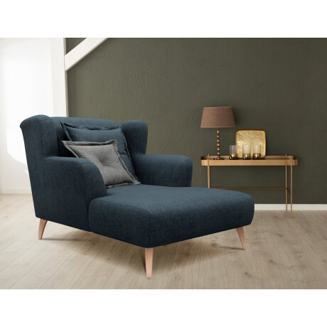 Home affaire Loveseat Baggio met houten voetjes