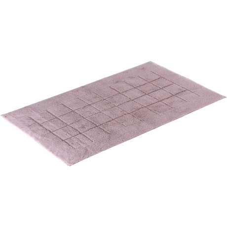Vossen Badmat Exclusive Badmat, uni kleuren, ruitpatroon, hoog-laag effect, 100% katoen (1 stuk)