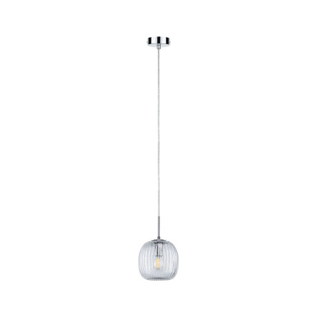 Paulmann Hanglamp Ruya E14 max. 20W Glas, Chroom (1 stuk)