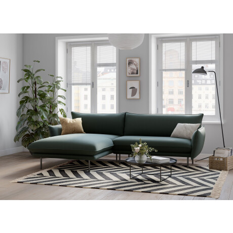 andas Hoekbank Stine L-vorm Bijzonder design door kussen-look en opstaande naad, by Morten Georgsen