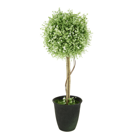 I.GE.A. Kunstboom Buxusbolboompje in een plastic pot (1 stuk)