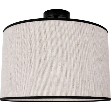 andas Plafondlamp Virrat, in Scandinavische stijl Plafondlamp met linnen kap, in tijdloos ontwerp, gemaakt in Europa (1 stuk)