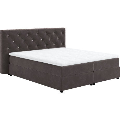 COTTA Boxspring Castlerock met strass-steentjes in het hoofdeinde, incl. topper