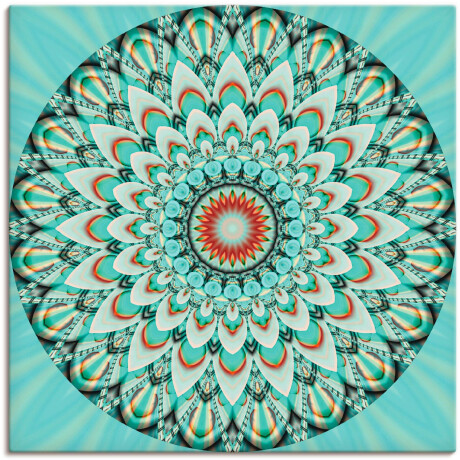 Artland Artprint Mandala integriteit als artprint op linnen, muursticker in verschillende maten
