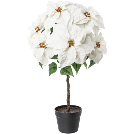 Creativ deco Winterse kunstplant Kerst versiering Fluwelen uitvoering