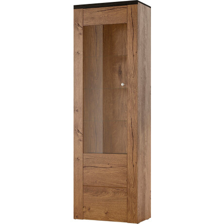 Home affaire Vitrinekast Larona, tijdloze glazen vitrine, hoge kast hoogte 205,6 cm