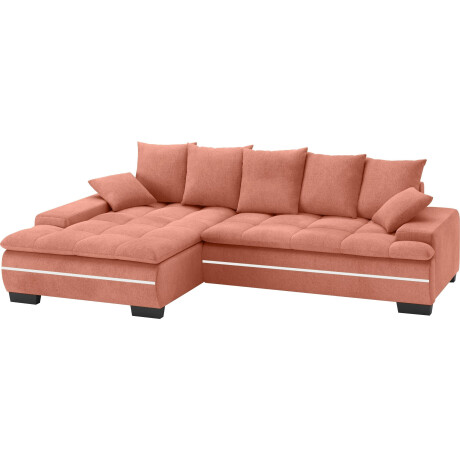 Mr. Couch Hoekbank Haiti II, L-vorm RGB-LED verlichting, optioneel met koudschuim, bed, bedlade