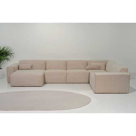 INOSIGN Zithoek Clayton in een trendy ribfluwelen bekleding, diverse combinaties mogelijk
