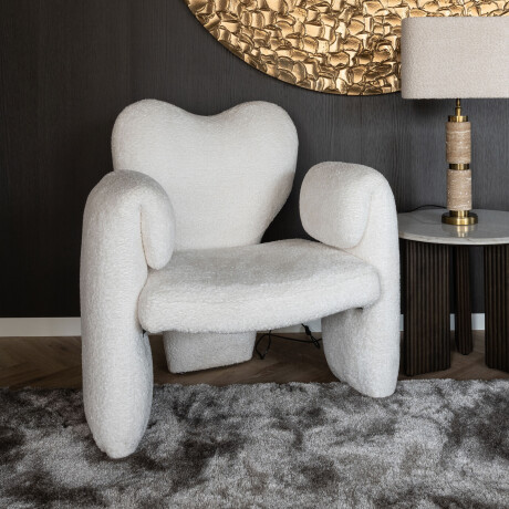 Richmond Fauteuil 'Didi' Teddy, kleur Wit