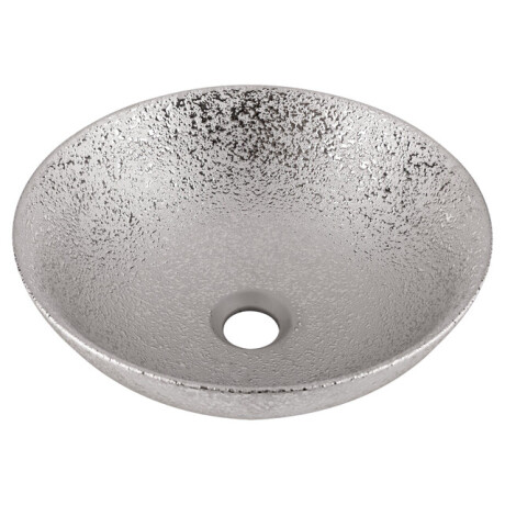Differnz BRIGHT Waskom - 36x14cm - geglazuurd - zilver 38.009.30