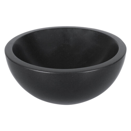Differnz Ruz Waskom 25cm Rond Basalt Steen Zwart 36.102.08