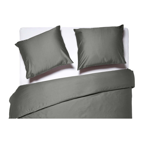 Dixxius Luxurious Porto Dekbedovertrek Steel | Swiss Sense
