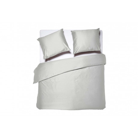 Dixxius Luxurious Lisboa Dekbedovertrek Silver | Swiss Sense