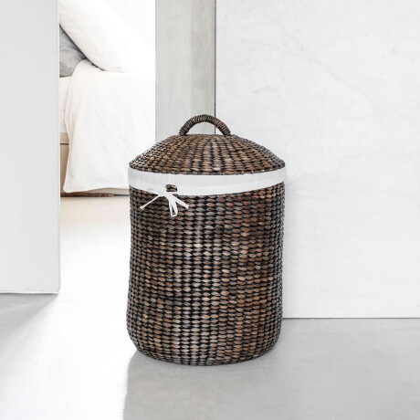 MUST Living Wasmand 'Tahiti' Waterhyacint, kleur Zwart