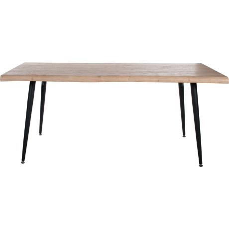 Duo Collection Eettafel Tailin tafel Massief metalen frame, draagvermogen tot 100 kg