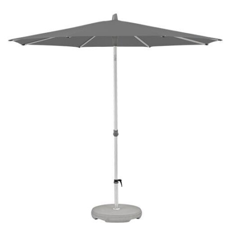 Glatz Parasol Alu-Smart Easy Stone Grey Ø 300 cm