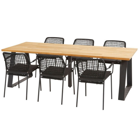 Taste by 4 Seasons Tuinset Barista Basso 240 cm Antraciet