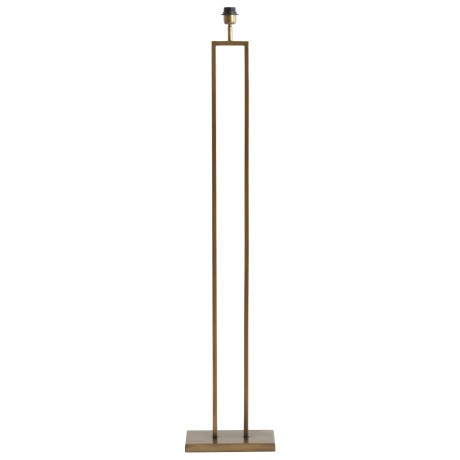 Light & Living Vloerlamp 'Shiva' 141cm, kleur Antiek Brons (excl. kap)