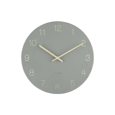 Wandklok Charm met gegraveerde cijfers | KARLSSON