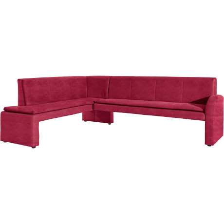 exxpo - sofa fashion Hoekbank Cortado, elegant en modern met hoog zitcomfort hoge bodemvrijheid, mooie detailverwerking, optioneel leren bekleding