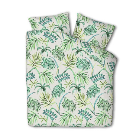 Dekbedovertrek Luna Flowers - Tweepersoons (200x220 cm) - Meerkleurig Microvezel - Dessin: Bloemen - Luna Bedding - Dekbed-Discounter.nl