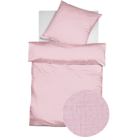 fleuresse Overtrekset PORTO 100% katoen, in maten 135x200, 155x220, 200x200cm, ritssluiting