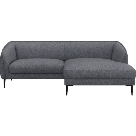 FLEXLUX Hoekbank Belle designbank, L-vorm, BxD 218x149 cm Scandinavisch design, in hoogwaardige afwerking, BxD 218x149 cm