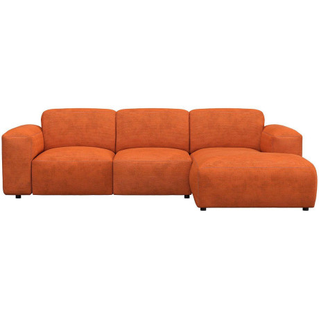 FLEXLUX Hoekbank Lucera Chaise longue rechts of links, L-vorm, comfortabel