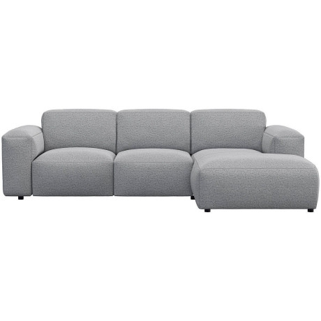 FLEXLUX Hoekbank Lucera Chaise longue rechts of links, L-vorm, comfortabel