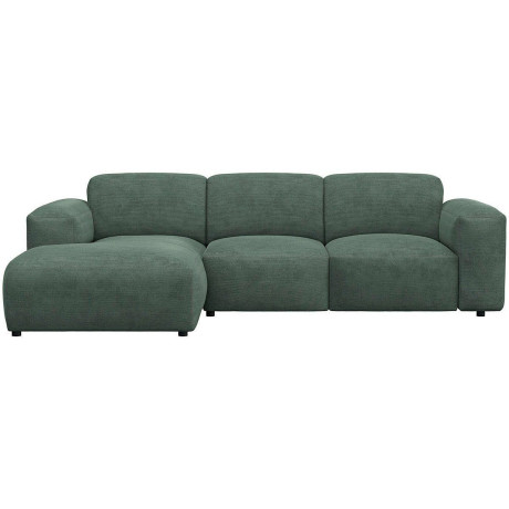 FLEXLUX Hoekbank Lucera Chaise longue rechts of links, L-vorm, comfortabel