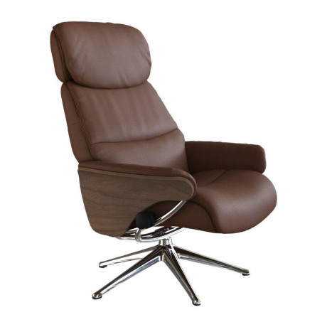 FLEXLUX Relaxfauteuil Relaxchairs Aarhus Ontspanningfunctie & hoofd- en rugverstelling