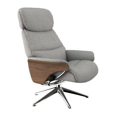 FLEXLUX Relaxfauteuil Relaxchairs Aarhus Ontspanningfunctie & hoofd- en rugverstelling