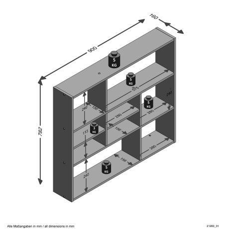 FMD Wandplank Mika