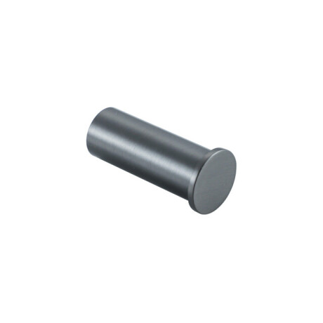 Fortifura Calvi Handdoekhaak - rond - enkel - Geborsteld Gunmetal PVD Single_Towelhook_GM