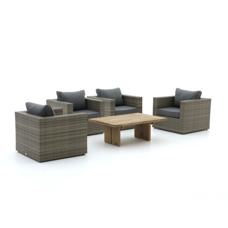 Forza Barolo/ROUGH-L stoel loungeset 5-delig - Laagste prijsgarantie!