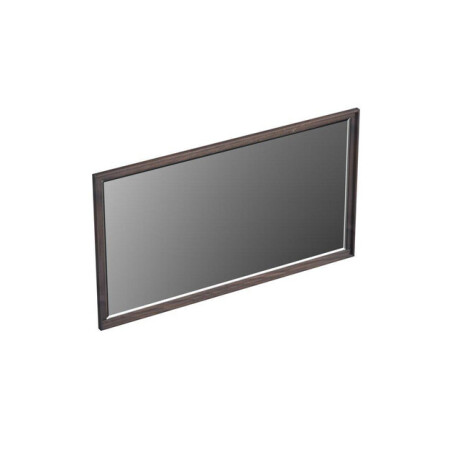 Forzalaqua Reno 2.0 spiegel 140x80cm Rechthoek zonder verlichting met frame Massief Eiken Charcoal 8072340