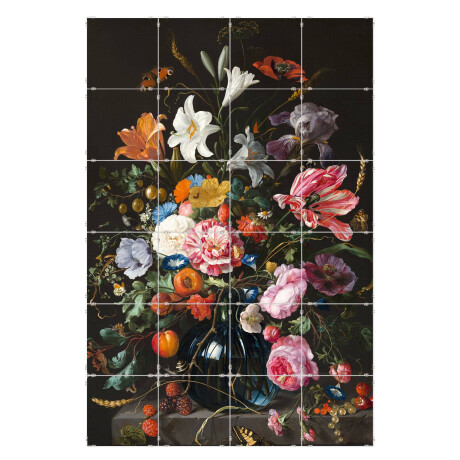 Fototegels Jan Davidsz - vase kunststof | Orangewallz