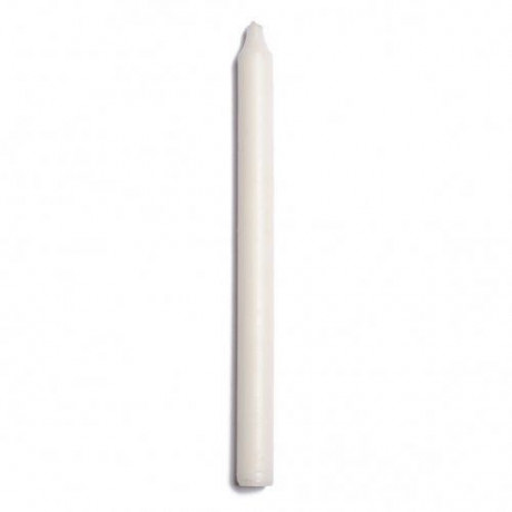 Kaars, ivoor, 29 cm