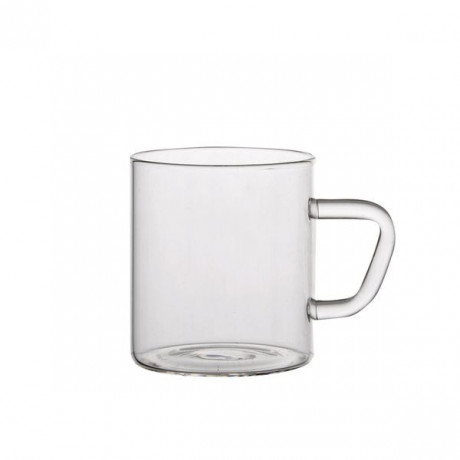 Glas met oor, hittebestendig, 190 ml