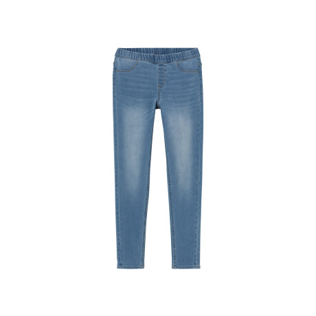 pepperts! Kinder thermo jegging (158/164, Lichtblauw)