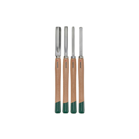 PARKSIDE Set beitels, snijmesjes en set messen (Houtdraaibeitelset rond)