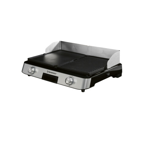SILVERCREST Tafelgrill 2000 W - 2 aparte grillplaten