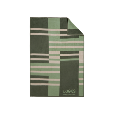 LOOKS by Wolfgang Joop Plaid 200 x 150 cm (Groen)