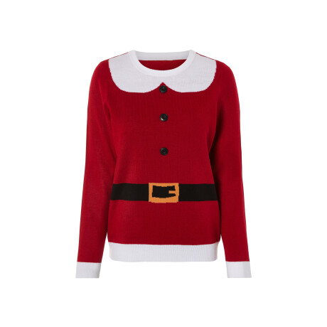 esmara Dames kersttrui (L (44/46), Rood)