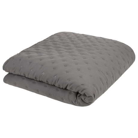 LIVARNO home Sprei 200 x 220 cm (Donkergrijs)