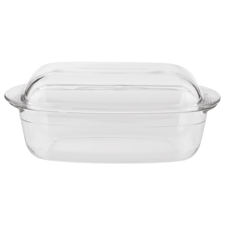 SILVERCREST Glazen ovenschaal met deksel (Rechthoekig)